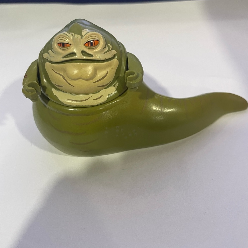 LEGO JABBA THE HUTT STAR WARS MINIFIGURE 2011     MISSING 1 ARM